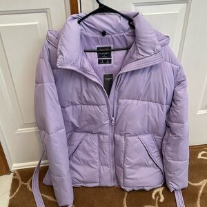 Lilac Abercrombie coat